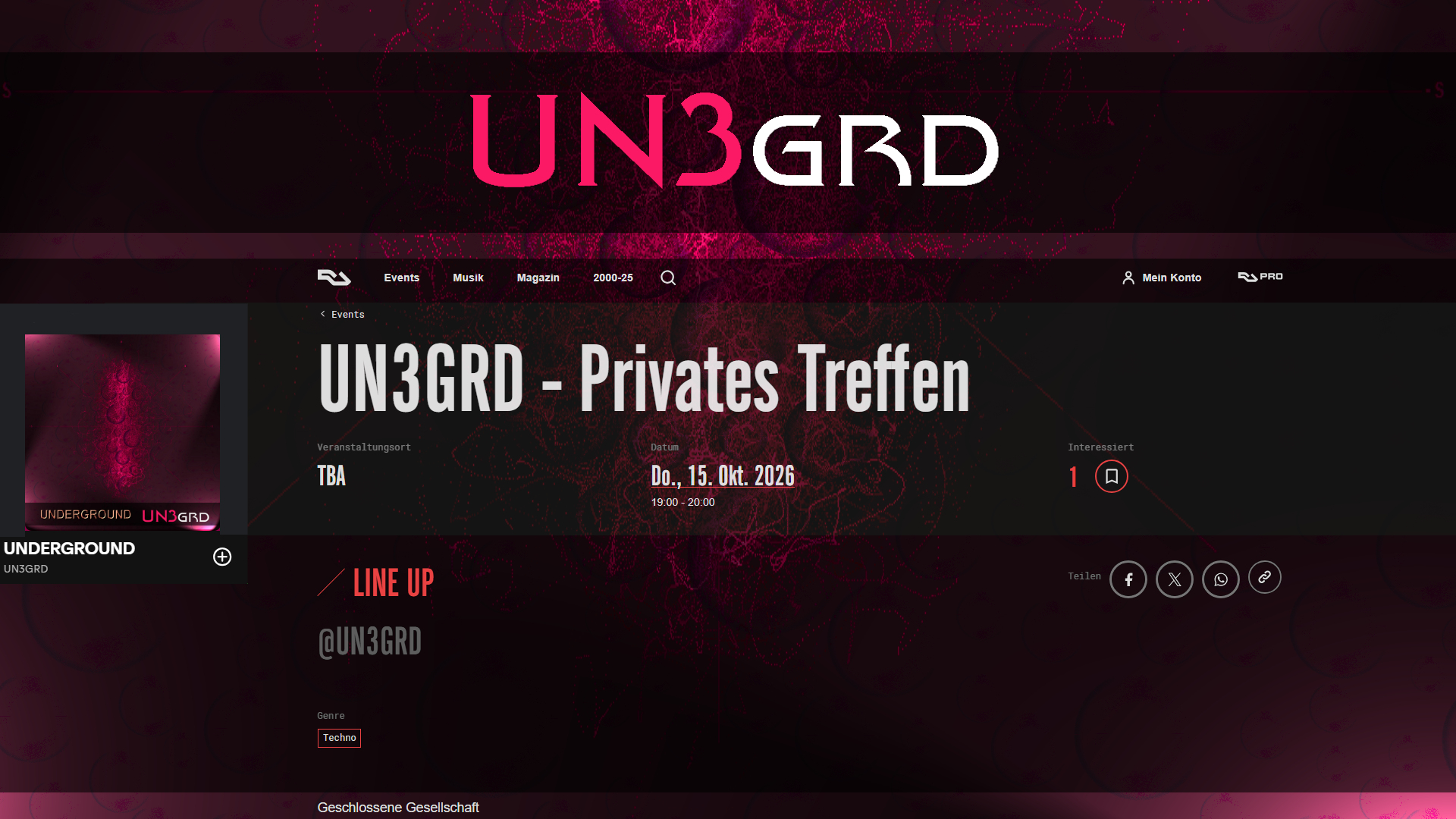 UN3GRD Past Event
